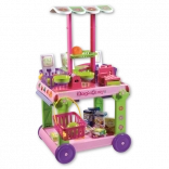 Androni marché mobile avec 30 accessoires, hauteur 85 cm