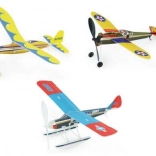VILAC kit avion avec hélice à remonter – vert