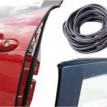 Bande de protection de bord de porte de voiture 15 m – noir