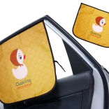 Pare-soleil magnétique pour vitre latérale de voiture avec motif petit canard