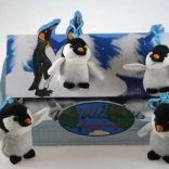 Porte-clés pingouin en peluche 9 cm