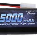 batterie Gens Ace 5000 mAh 7,2 V NiMH avec connecteur Tamiya