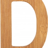 Lettre D en bambou de Small Foot