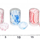 Caissettes pâtissières en papier colorées, 200 pièces (Ø 3 cm, hauteur 1,5 cm)