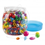 Detoa perles en bois dans une boîte