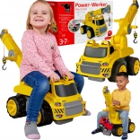 Draisienne BIG Power Worker maxi grue avec treuil