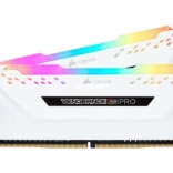 Mémoire Corsair Vengeance RGB 16GB 3200MHz CL16 blanche