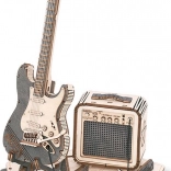 Puzzle 3D en bois guitare électrique ROKR