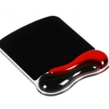 Tapis de souris gel KENSINGTON Duo Gel rouge‑gris