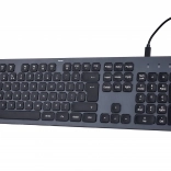Clavier filaire Hama CK-400 noir-gris