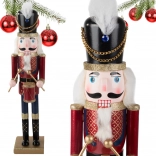 Casse-noisette en bois soldat – figurine décorative de Noël 50 cm