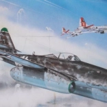 Modèle d'avion Messerschmitt Me 262 A-1a 1:72