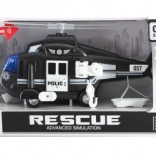 Hélicoptère de police à piles avec lumière et son