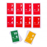 Bigjigs Toys Cartes de soustraction 1-10