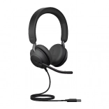 Casque stéréo JABRA Evolve2 40 USB‑A pour Microsoft Teams