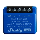 Contrôleur Shelly 1 Mini Gen3 avec Wi‑Fi et Bluetooth