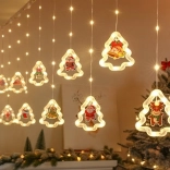 Guirlande lumineuse de Noël pour fenêtre avec USB, 3 m, 125 LED – Noël