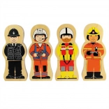 Puzzle en bois professions de Bigjigs Toys