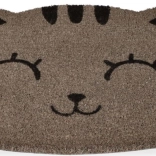 Paillasson d’entrée Chat gris