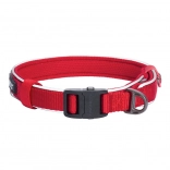 Collier réfléchissant Dogness taille XS rouge