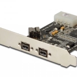 Contrôleur FireWire 800 PCIe avec 2 ports externes et 1 port interne, low profile