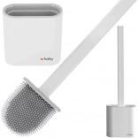 Brosse WC en silicone RUHHY avec support et support mural
