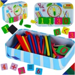 Coffret éducatif pour apprendre l’heure et le calcul pour enfants