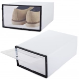 Organisateur modulaire pour chaussures avec clapet transparent