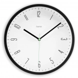 Horloge murale Capri 25 cm noire