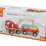 Grue en bois VIGA avec conteneurs