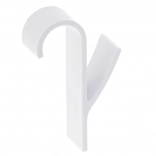 Crochet pour radiateur de salle de bains – blanc