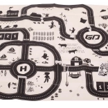 Tapis de jeu pour enfants imperméable style urbain