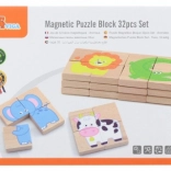 Viga Puzzle Magnétique Animaux