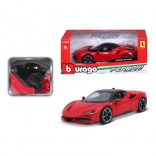 Modèle de voiture Ferrari SF90 Stradale rouge 1:24 Bburago