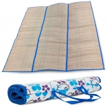 Tapis de plage thermique en paille 150 x 170 cm