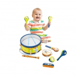 Plejo set musical pour enfants avec tambour