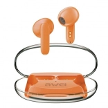 Écouteurs sans fil AWEI T85 bluetooth 5.3 avec ENC TWS (orange)