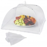 Moustiquaire pour aliments avec protection contre les insectes 34 cm