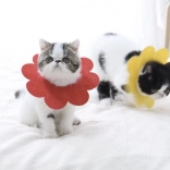 Collerette postopératoire souple pour animaux de compagnie, rouge – taille L