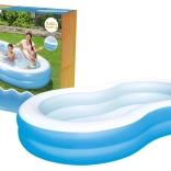 Piscine familiale gonflable BESTWAY 262 × 157 × 46 cm