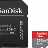 Ultra microSDXC 256Go 150Mo/s A1 avec adaptateur SD