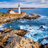 Puzzle 500 pièces Aube sur Cape Elizabeth, USA