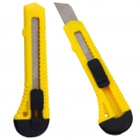 Couteau segmenté jaune 20 mm