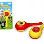 Krtek boules à rumba pour enfants 2 pièces plastique