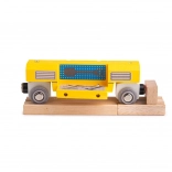 Bigjigs Rail atelier mobile en bois – wagon avec outils