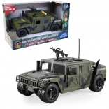 Voiture militaire avec lumière et voix tchèques 24 cm