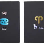 Carnet ligné Zodiac 18,5×25,5 cm