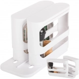 Organisateur de cuisine en plastique blanc pour épices