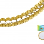 Guirlande en papier doré 3,6 m