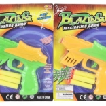 Pistolet à projectiles en mousse avec ventouses